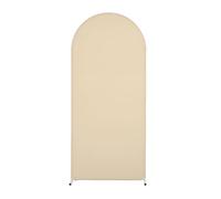 Zstar Couverture d'arche de mariage, couverture de fond double face, couverture d'arc en élasthanne, décoration pour cérémonie, fête d'anniversaire, cérémonie, banquet, champagne, 2,6 x 6 ft/0,8 x 1,8