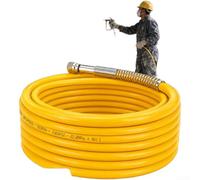 ZT-10 Tuyau d'arrosage sans air extra doux 10 m | Nylon ultra flexible, pas de nœuds, facile à manœuvrer, longueur de 10 m, idéal pour les travaux détaillés