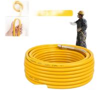 ZT-20 Tuyau d'arrosage sans air extra doux 10 m | Nylon ultra flexible, pas de nœuds, facile à manœuvrer, longueur de 10 m, idéal pour les travaux détaillés