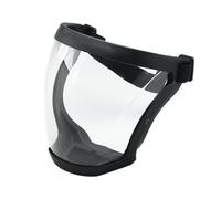 Zuasdvnk Écran facial, écran facial complet - Masque facial anti-buée transparent avec bande réglable,Masque complet, équipement de protection de sécurité pour le travail sur l'