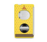 ZUC Outil professionnel 5 en 1 coupe-cigare, coupe en V de précision et tondeuse plate avec support caché, accessoire en métal à motifs artistiques, outil multifonction portable (N)