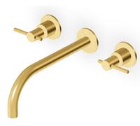 Zucchetti Helm mitigeur de lavabo encastrée doré ZHL761.XP41G2