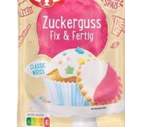 Zuckerguss Fix & Fertig - Glaçage prêt et terminé - Pour délicieux gâteaux, pains et dessert maison pour des recettes gourmandes - Compatible avec oetker - 125 g