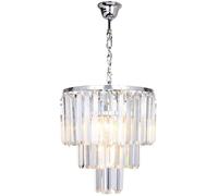Zuma Line Amedeo lampe suspendue 4x40 W chrome-cristal 17106/3+1-CHR