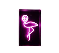 Zuma line Lampe de table enfant flamant rose - Rose violet