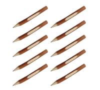 Zunate 10PCS Crayons en Bois Naturel pour Écriture Dessin Art (Black HB) | Bois de pin léger, outil de dessin portable, étudiants artistes enseignants, noyau en graphite lisse, studio de classe