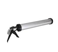 Zunate 1pc 600ml Pistolet à Calfeutrer en Aluminium avec 10 Buses | Distributeur de mastic, corps en alliage durable, contrôle du débit fluide, outil à main robuste