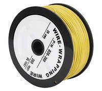 Zunate 2 Pièces 26AWG Fil de Cuivre Étamé 100m Rouleau | Câble de raccordement homologué UL 105C, transfert de signal rapide, isolé en PVC à un seul noyau