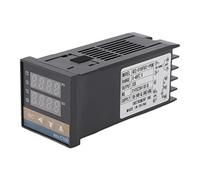 Zunate 2 Pièces Contrôleur de Température PID Numérique Thermostat | Gestion thermique précise, réglage automatique, tension universelle, double affichage