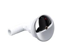Zunate 4 Pièces Buse de Jet d'air pour Baignoire Entrée 11mm en Forme de L | PVC durable, sans bavures, flux de bulles stable, aérateur de circulation, source chaude