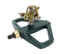 Zunate Arroseur Automatique |Pulvérisateur Oscillant Réglable à 360 Degrés pour l'irrigation de Pelouse de Grande Cour, Arroseur de Jardin Rotatif (Yellow)