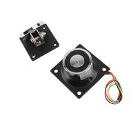 Zunate Butée de Porte Automatique 132,3 Lb |Support électromagnétique 12V-24V, Loquet d'aspiration pour Portes en Fer et Bois