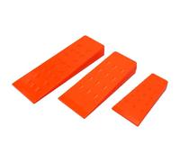 Zunate Cales de Coupe en Plastique 5.5 8 10 Pouces pour Usage Forestier | Ensemble de 3 paquets, dents antidérapantes, construction en ABS Durable, nettoyage des brosses envahies par la végétation,