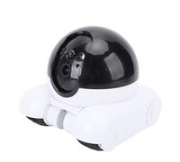 Zunate Caméra Mobile pour Animaux de Compagnie avec roulettes, Double Objectif 2MP 1080P, Batterie 5200mAh, Télécommande Via Application, Conversation Bidirectionnelle