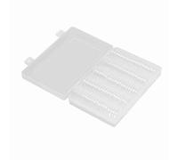 Zunate Capsules de Pièces Transparentes 5 Tailles 17-30 Mm |Mallette de Rangement Anti-poussière avec Joints en Mousse EVA pour la Collecte