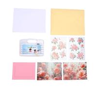 Zunate Carte de Vœux Vierge Enregistrable Vocalement, 4 Minutes D'effets Sonores Musicaux pour des Occasions Spéciales, avec Cadre Photo et Fournitures Artistiques, DIY
