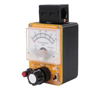 Zunate Compteur de Courant RF avec Cadran à Aiguille et Bouton de Réglage | Compteur analogique, 6 plages sélectionnables, test d\'antenne HF, bobine d\'induction jusqu\'à 15 mm, détection sensible