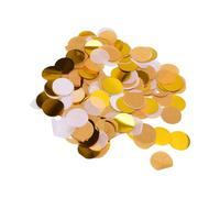 Zunate Confettis Ronds 2,5 Cm 30 G, Points de Confettis Colorés en Feuille de Tissu, de Fête de Couleurs Mélangées pour la Décoration de Table d'anniversaire de Mariage (#2)