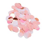 Zunate Confettis Ronds 2,5 Cm 30 G, Points de Confettis Colorés en Feuille de Tissu, de Fête de Couleurs Mélangées pour la Décoration de Table d'anniversaire de Mariage (#1)