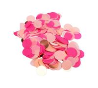 Zunate Confettis Ronds 2,5 Cm 30 G, Points de Confettis Colorés en Feuille de Tissu, de Fête de Couleurs Mélangées pour la Décoration de Table d'anniversaire de Mariage (#5)