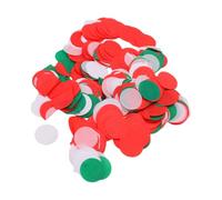 Zunate Confettis Ronds 2,5 Cm 30 G, Points de Confettis Colorés en Feuille de Tissu, de Fête de Couleurs Mélangées pour la Décoration de Table d'anniversaire de Mariage (#3)