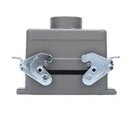 Zunate Connecteur Robuste, Connecteur Rectangulaire à 16 Broches, d'aviation étanche IP68 pour équipement d'alimentation de Serveur, de Charge Lourde avec Prise Industrielle