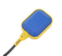 Zunate Contrôleur de Pompe Automatique 16A 250V, Interrupteur à Flotteur |Capteur de Niveau d'eau Submersible, Câble de 10M, Joint en Polypropylène, pour Pompe de Puisard de Baril de Piscine
