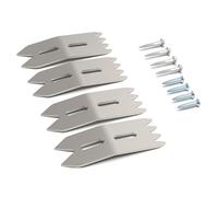 Zunate Ensemble de Pinces de Limite pour le Travail du Bois en Alliage d'aluminium |Pince de Fixation 4 Pièces pour le Positionnement des Cartes, le Marquage, le Dessin de Lignes Parallèles avec