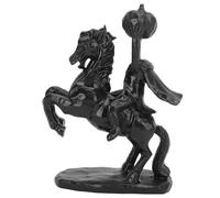 Zunate Gothique Cavalier Figurine Horreur Passionné Décor Cadeau | Sculpture fantôme effrayante, pièce de cheminée d’Halloween, décoration d’étagère de collection, cadeau unique