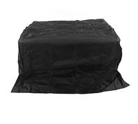 Zunate Housse de Gril Extérieur 81x66x61cm étanche |Tissu Oxford Robuste, Résistant à la Pluie, à la Poussière, à la Neige, au Soleil, Universel pour Fumeur de Charbon de Bois, café Beige (Black)