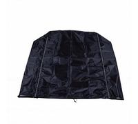 Zunate Housse de Protection pour Chariot TV d'extérieur en Tissu Oxford, vent, étanche à la Poussière, Housse de Support TV Roulant avec Bandes Réfléchissantes et Sangles à Boucle, Protection de