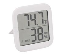Zunate Hygromètre Thermomètre Intérieur | Compteur d'humidité et de Température à écran LCD, avec Support Magnétique, pour Maison, Bureau, Serre