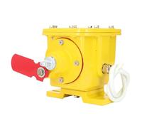 Zunate Interrupteur à Corde à Tirer à Réinitialisation Manuelle |Arrêt d'urgence en Aluminium pour Dispositif de Capteur de Protection de Bande Transporteuse 24-380V