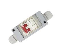 Zunate Interrupteur de Déconnexion MCB 32 A 500 V CC |Boîte de Disjoncteur Solaire Photovoltaïque étanche IP65 pour la Protection contre la Foudre contre les Surtensions (Sans câble)