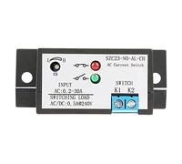 Zunate Interrupteur de Détection de Courant 0,2-30A CA Réglable | Auto-alimenté, indicateur LED, sortie statique, déclenchement réglable, montage DIN
