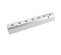 Zunate Inverseur de Collecteur Pneumatique en Aluminium | Sortie 7 Voies 9 Ports 1/4NPT, Entrée 1/2NPT pour Compresseur d'air
