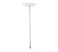 Zunate Kit de Rouleaux à Peinture de 18 Pouces, Poteau d'extension en Acier Inoxydable, Cadre de Rouleau Réglable, Fournitures de Peinture de Maison pour Plafond Mural, Rouleau Réglable Antirouille
