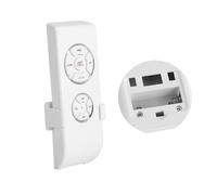 Zunate Kit de Télécommande Universel pour Lampe de Ventilateur de Plafond, émetteur Récepteur RF sans Fil à 4 Synchronisations et 3 Vitesses pour Ventilateurs de Plafond avec Lumière, Interrupteur