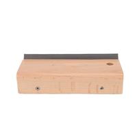 Zunate Lime de Réparation pour Luthier de Guitare, Limage de Frette | Angles triples biseautés, manche en bois d\'érable, clé hexagonale incluse, tête de lime compacte.