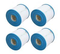 Zunate Lot de 4 Filtres de Rechange pour Aspirateur de Piscine Spa |Filtre en Tissu en Fibre PP 18,5 X 18 Cm pour AF25 avec Absorption de la saleté et Conception Pliée pour Un Service Plus Long