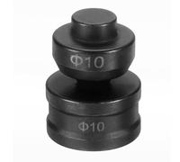 Zunate Matrice de Poinçonnage Ronde 10mm Acier pour Poinçonneuse | Ensemble de moules de précision, alliage forgé 40Cr, armoire électrique, utilisation de chemin de câbles, poinçonnage sans