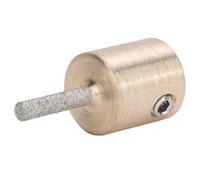Zunate Mèche Diamantée Abrasive pour Broyeur de Verre Intérieur |Outil de Façonnage de Grain Standard Durci au Chrome, de Carreaux de Céramique et de Pierre MGB34 MCB34 (MCB18)