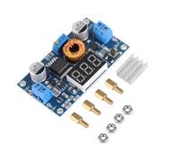 Zunate Module Abaisseur Réglable 75 W DC-DC, Régulateur de Tension, écran LCD 5 A, Convertisseur avec Voltmètre, Module d'alimentation Haute efficacité pour Projets de Bricolage