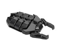 Zunate Ouvre-Bouteille Coulissant en Métal à 3 Boutons, Gadget pour Hommes et Femmes, Jouet de Concentration, Portable et élégant (Black)