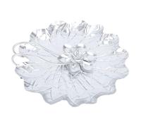 Zunate Plateau Distributeur de Serviettes en Papier Rond Moderne |Porte-Serviettes de Barre Lestée, pour la Maison, le Comptoir de Cuisine, l'hôtel et le Bureau (SILVER)