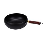Zunate Poêle en Fonte de 11 Pouces avec Couvercle en Verre | Forgé à la main, cuisson multifonctionnelle, rétention uniforme de la chaleur, entretien facile, amélioration de la saveur