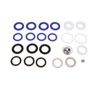 Zunate Pompe Joint de Réparation Kit pour Pulvérisateur Airless | Ensemble d\'emballage de qualité industrielle, prévention des fuites, construction en cuir et plastique résistant à