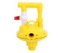 Zunate Régulateur de Pression d'eau pour Volaille, Vanne à Rappel 2 Voies | Contrôle automatique de l\'hydratation, stabilisateur à double débit, système agricole réglable, valve en plastique durable.