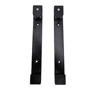 Zunate Support de Montage sur Rail de Guidage pour Scie à Rail, Lot de 2 Supports de Montage sur en ABS pour le Rangement du de Guidage, Support Mural sécurisé pour Atelier de Menuiserie, Installation
