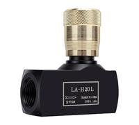 Zunate Vanne à Pointeau Hydraulique 3/4" NPT, Vanne de Contrôle de Débit en Acier au Carbone, Régulateur de Précision Bidirectionnel pour Systèmes Agricoles Industriels